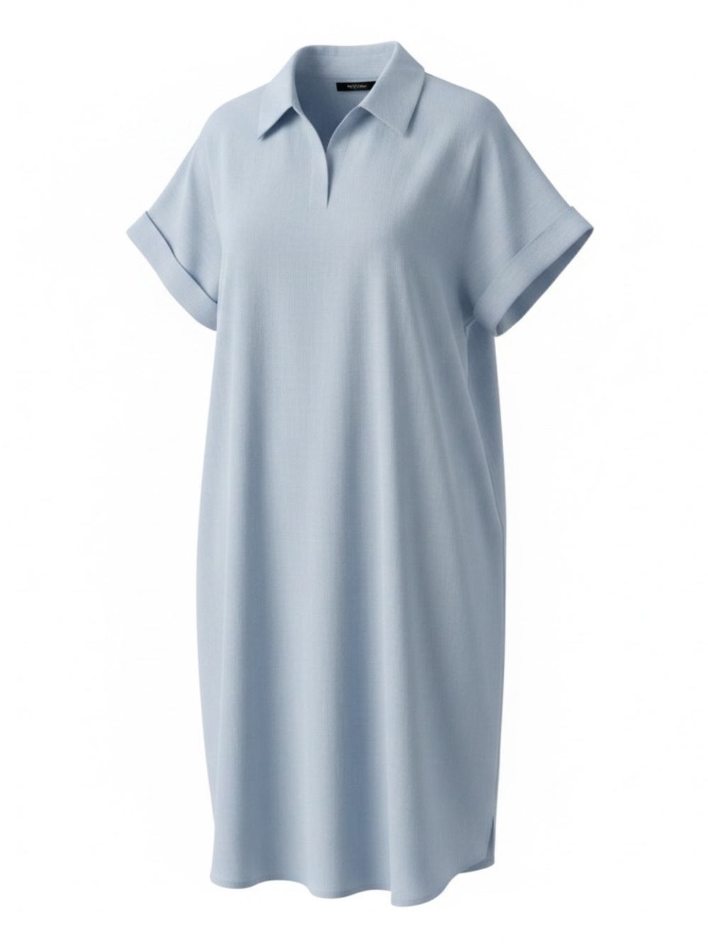 Saks Fifth Avenue Pale Blue Linen Top with Tag